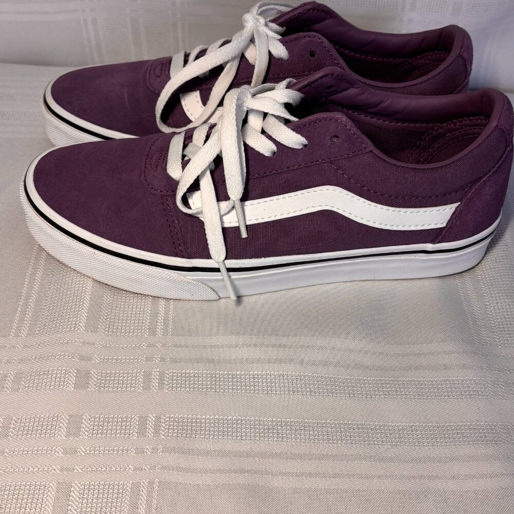 Vans OLD SKOOL purple skate sneakers women's 7.5